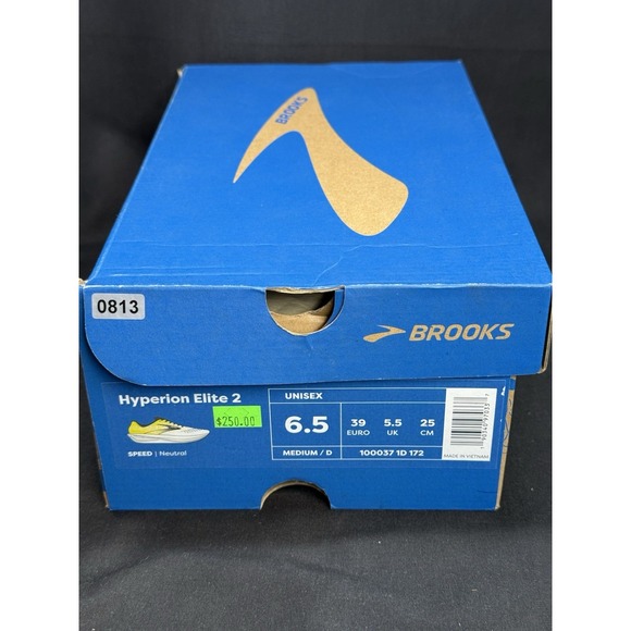 Unisex Size 6.5 - Brooks‎ Hyperion Elite 2 Carbon Silver Nightlife NEW